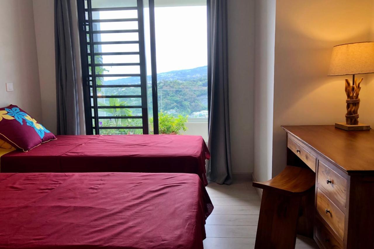 Alicia'S Sky Flat On The Heights With Nice View On The Sea And Papeete Papeete  Extérieur photo