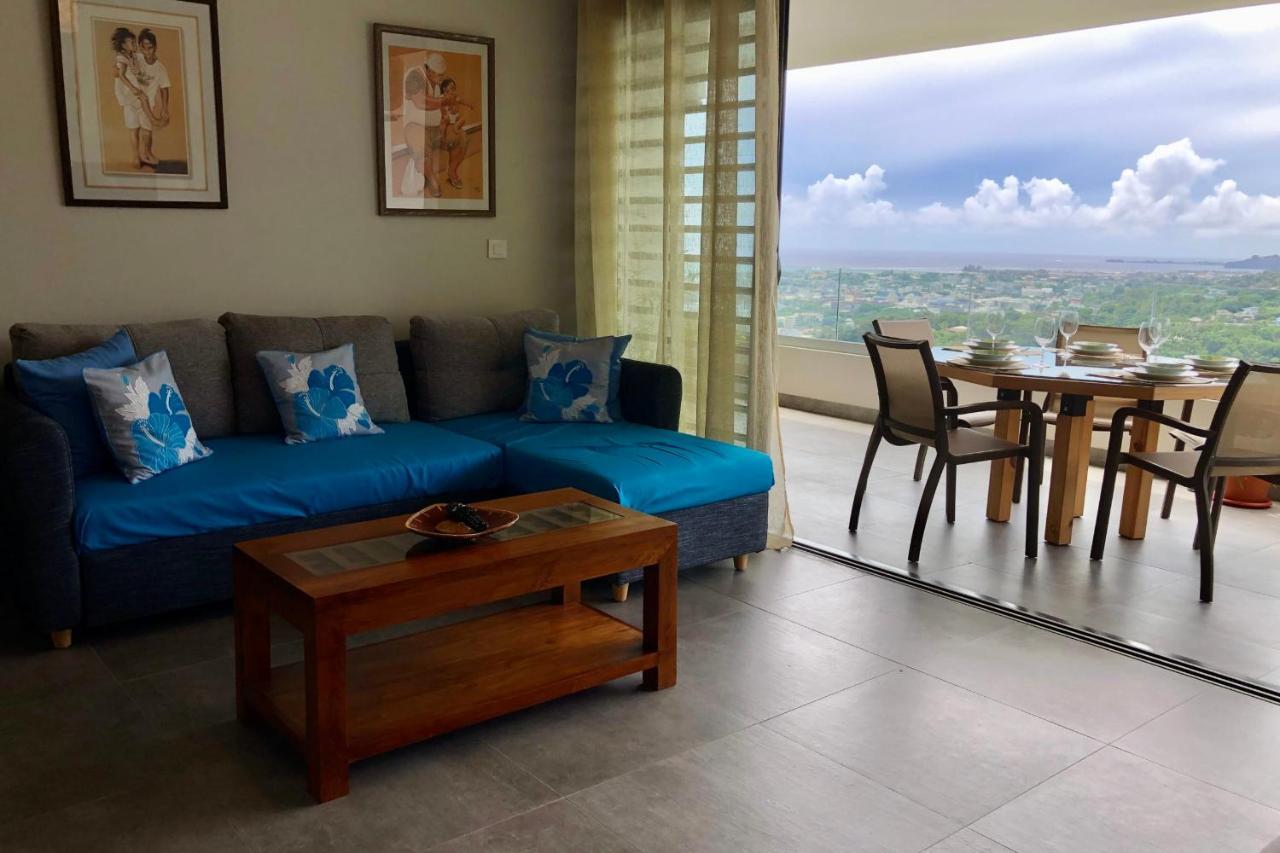 Alicia'S Sky Flat On The Heights With Nice View On The Sea And Papeete Papeete  Extérieur photo